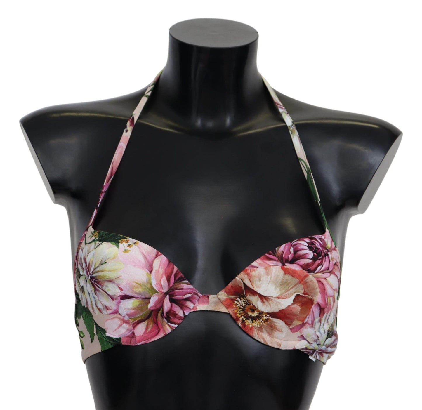 Dolce &amp; Gabbana Floral Elegance Elastic Bikini Top