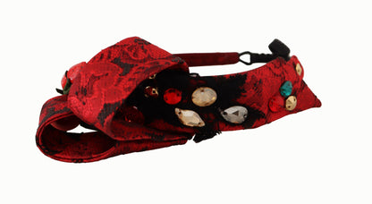 Dolce &amp; Gabbana Cherry Sicily Embellished Red Diadem