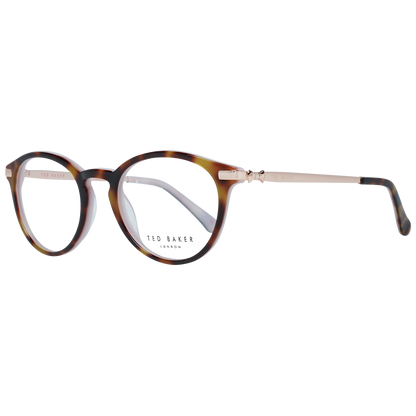 Ted Baker Chic Brown Round Full-Rim Fashion Frames