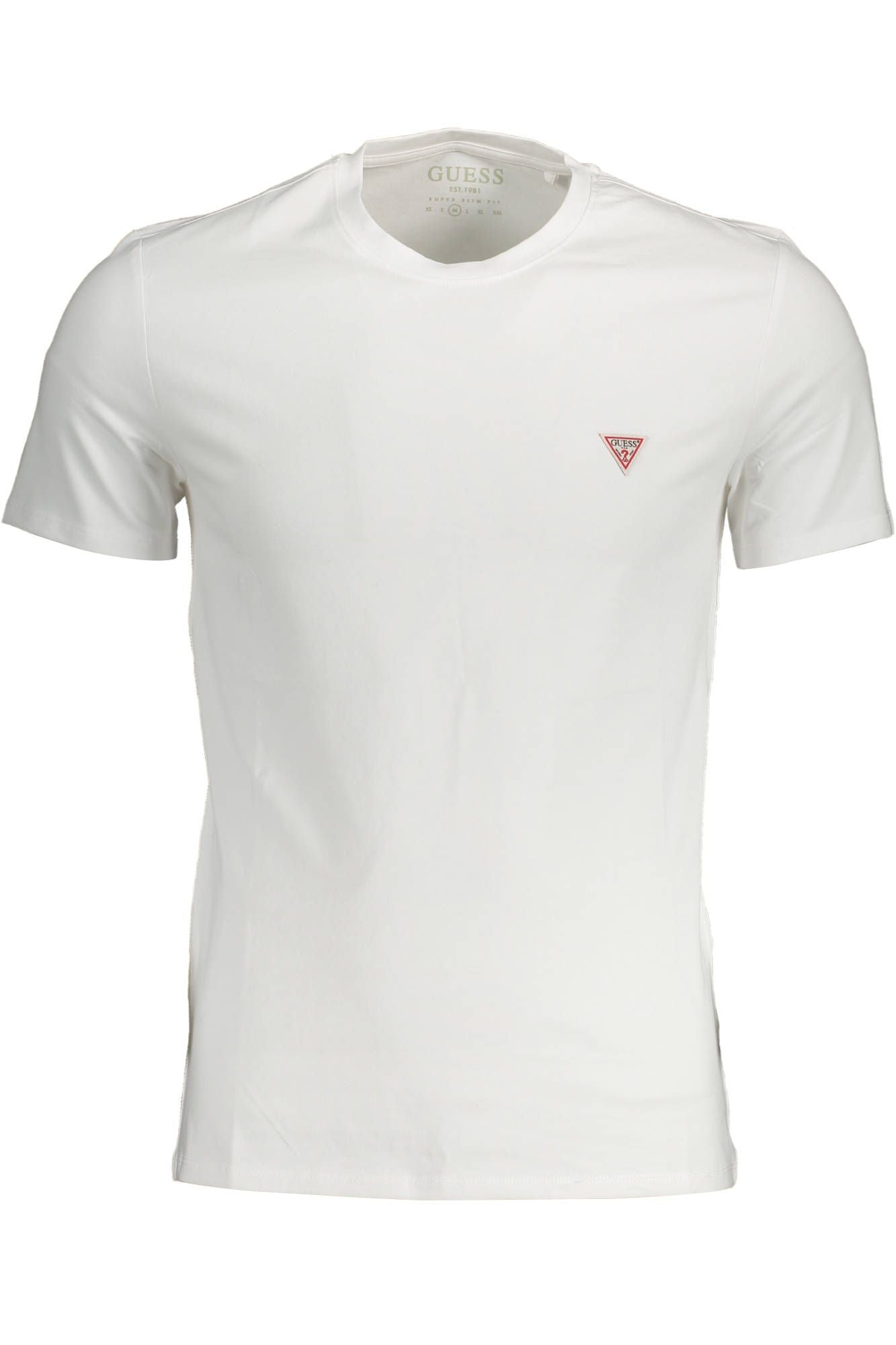 Guess Jeans White Cotton Mens TShirt