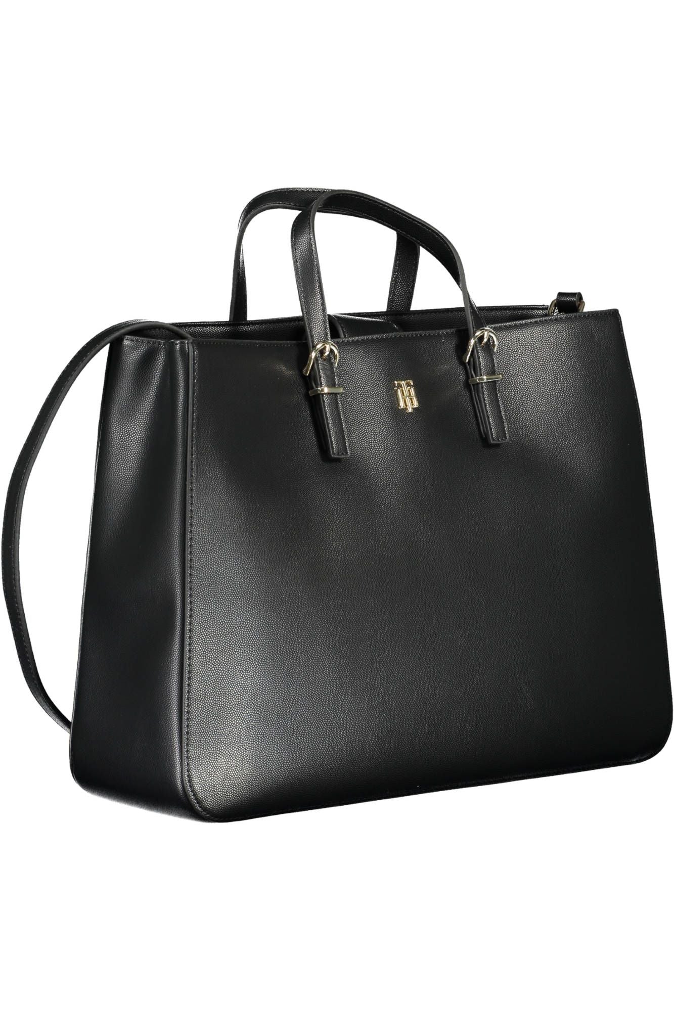 Tommy Hilfiger Black Polyethylene Women Handbag