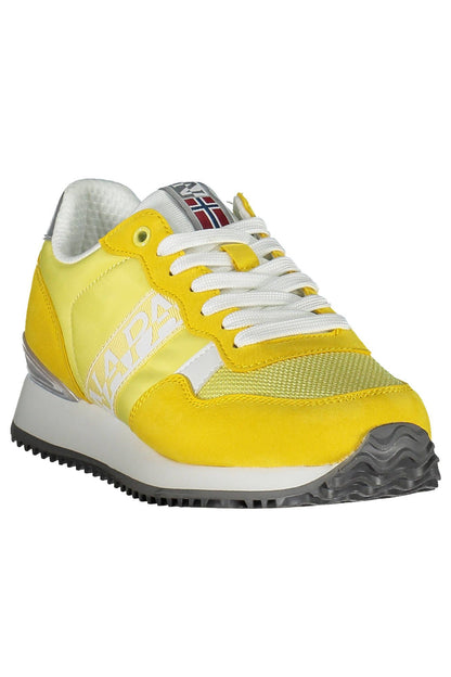 Napapijri Yellow Polyester Women Sneaker