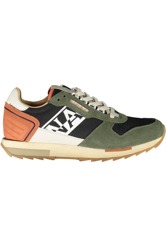 Napapijri Green Polyethylene Men Sneaker