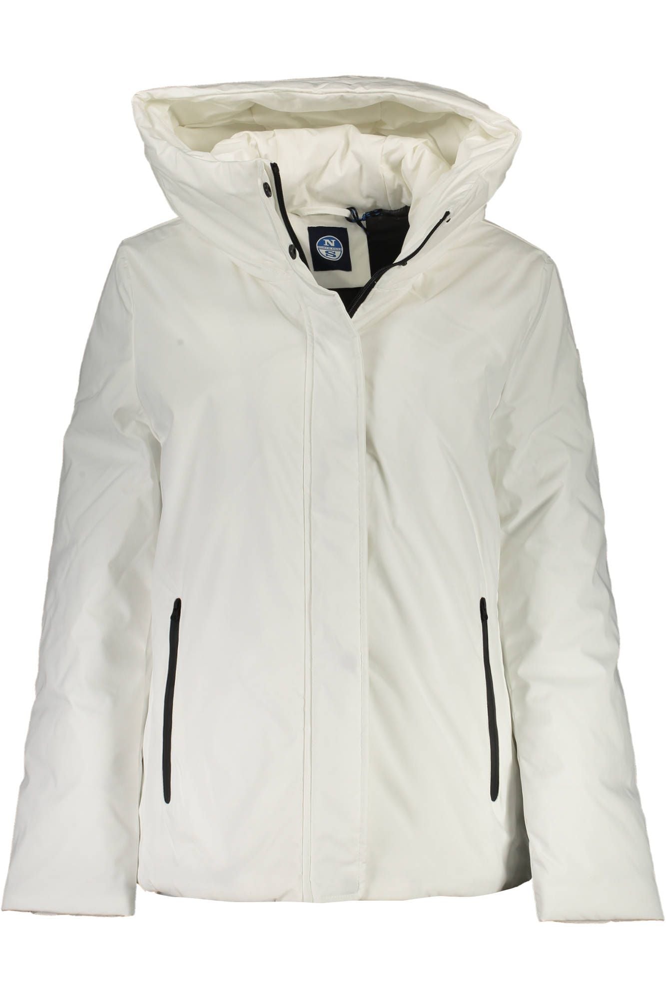 North Sails White Polyester Jackets &amp; Coat