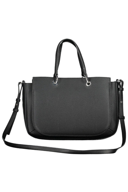 Tommy Hilfiger Black Polyethylene Women Handbag