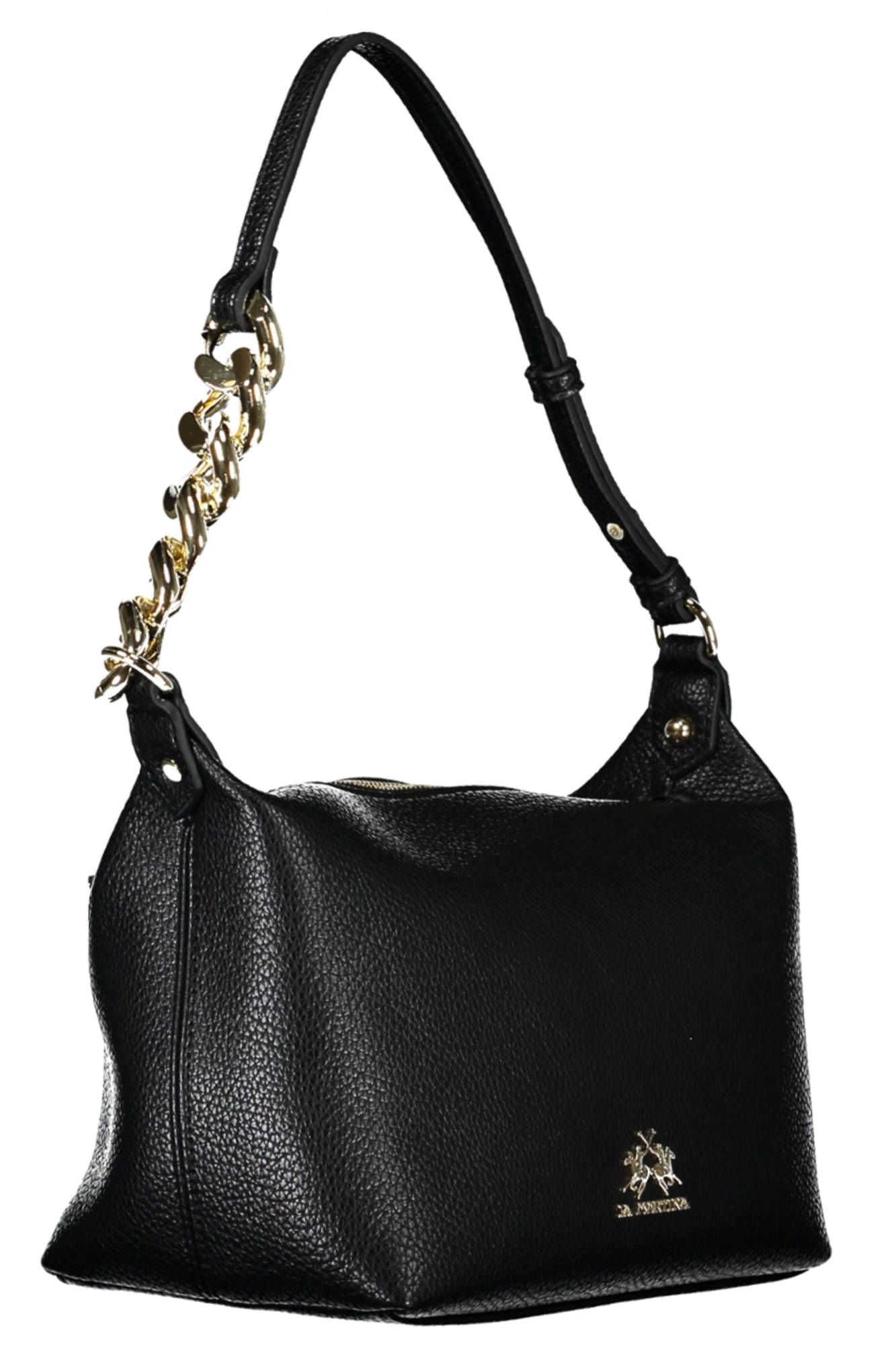 La Martina Black Polyethylene Women Handbag