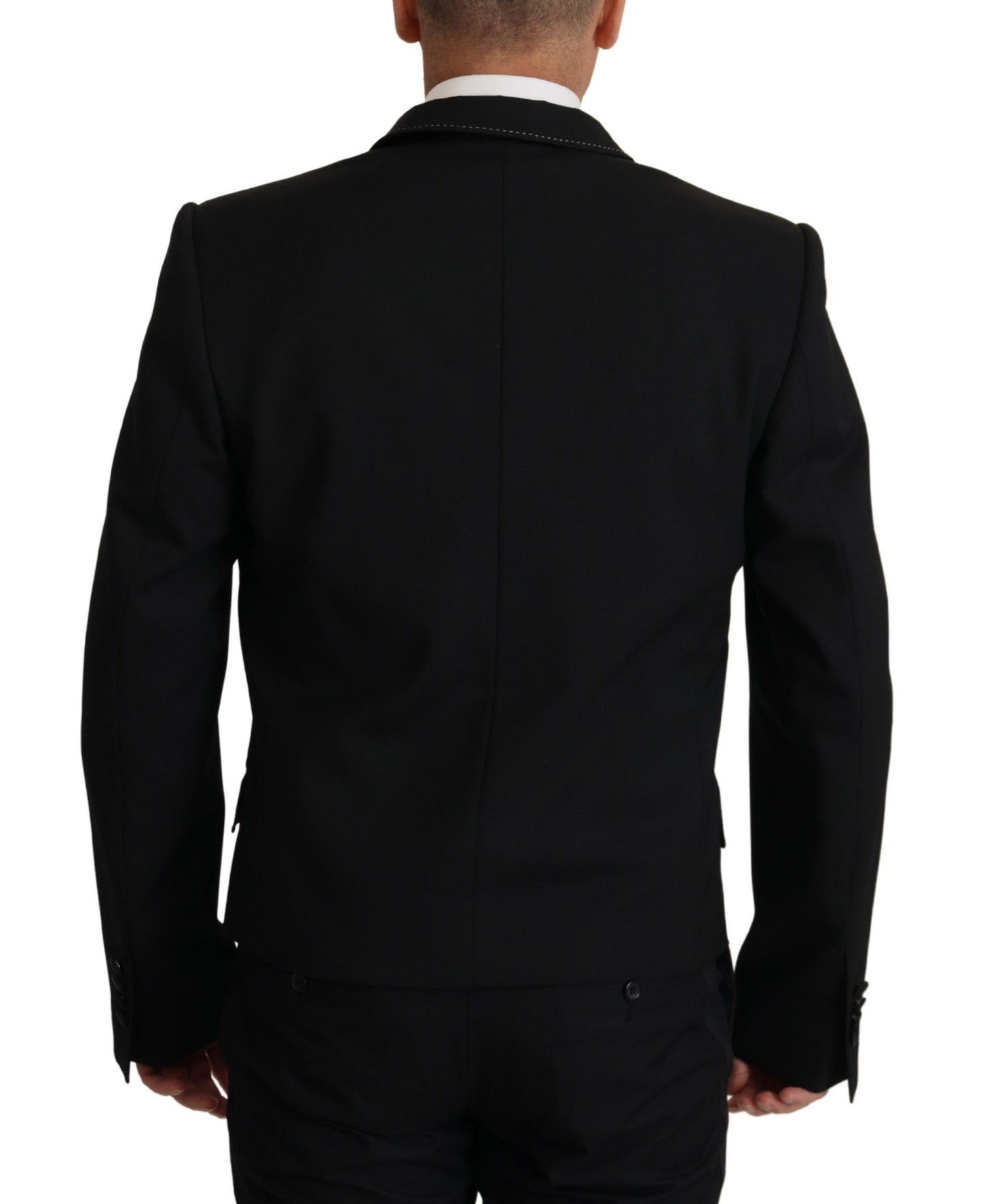 Dolce &amp; Gabbana Elegant Double Breasted Wool Blazer