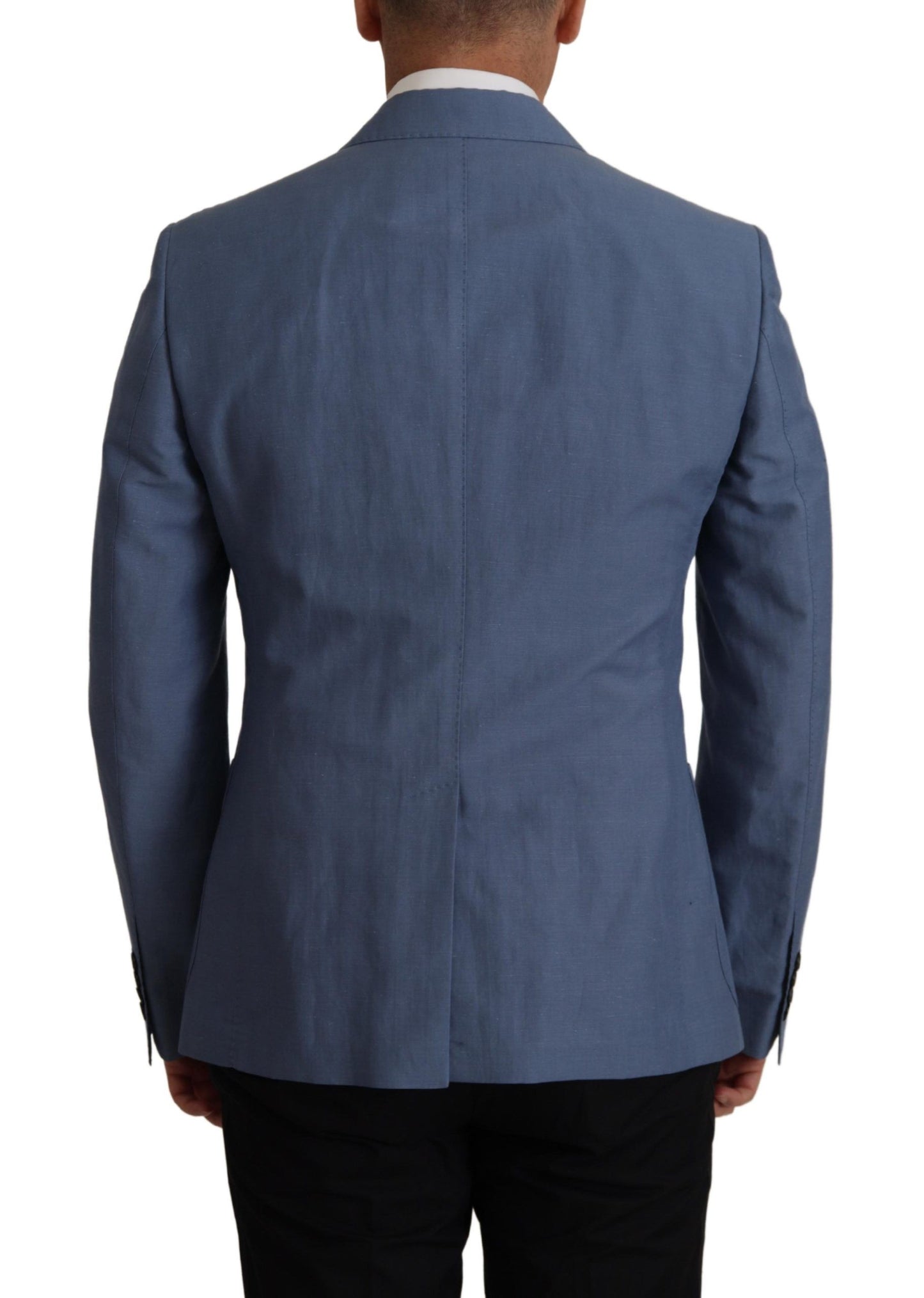 Dolce &amp; Gabbana Elegant Single Breasted Linen Jacket