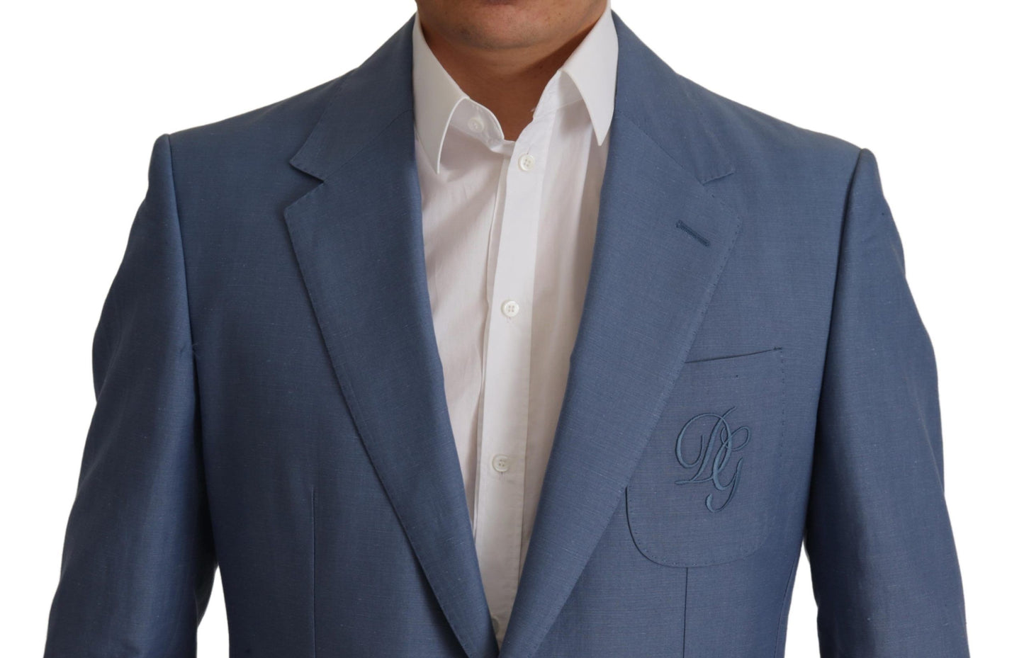 Dolce &amp; Gabbana Elegant Single Breasted Linen Jacket