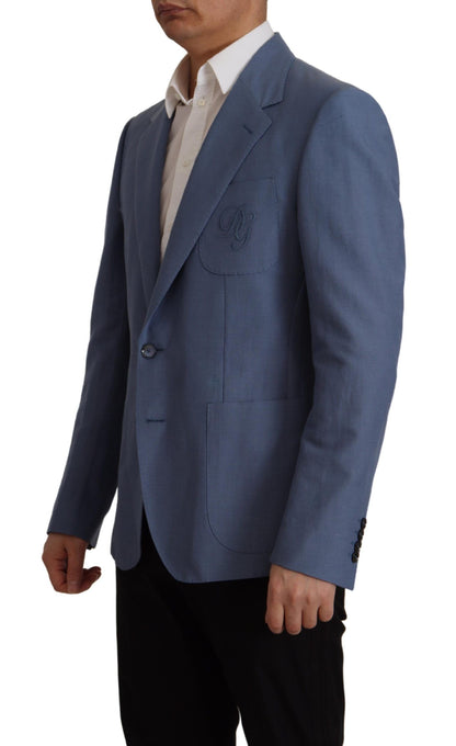 Dolce &amp; Gabbana Elegant Single Breasted Linen Jacket