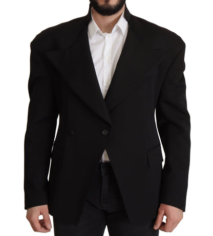 Dolce & Gabbana Elegant Single Breasted Wool Blazer