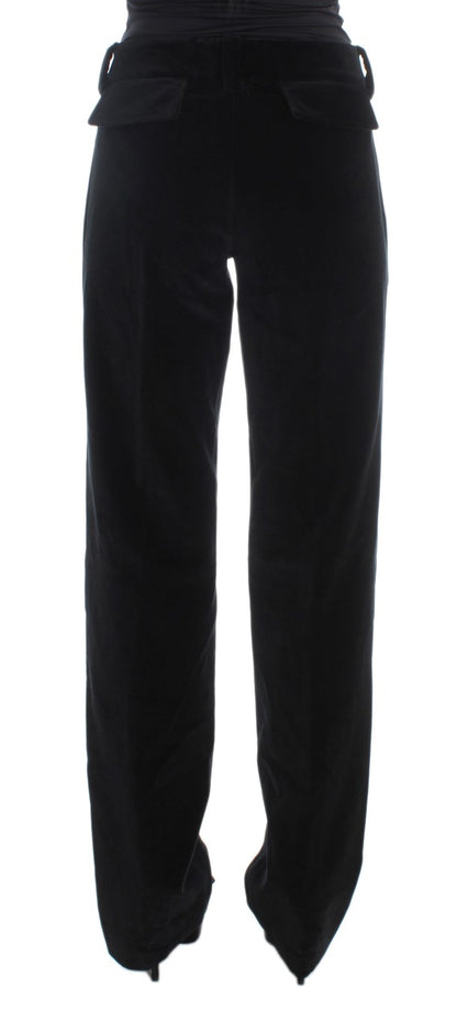 Ermanno Scervino Elegant Black Straight Fit Jeans