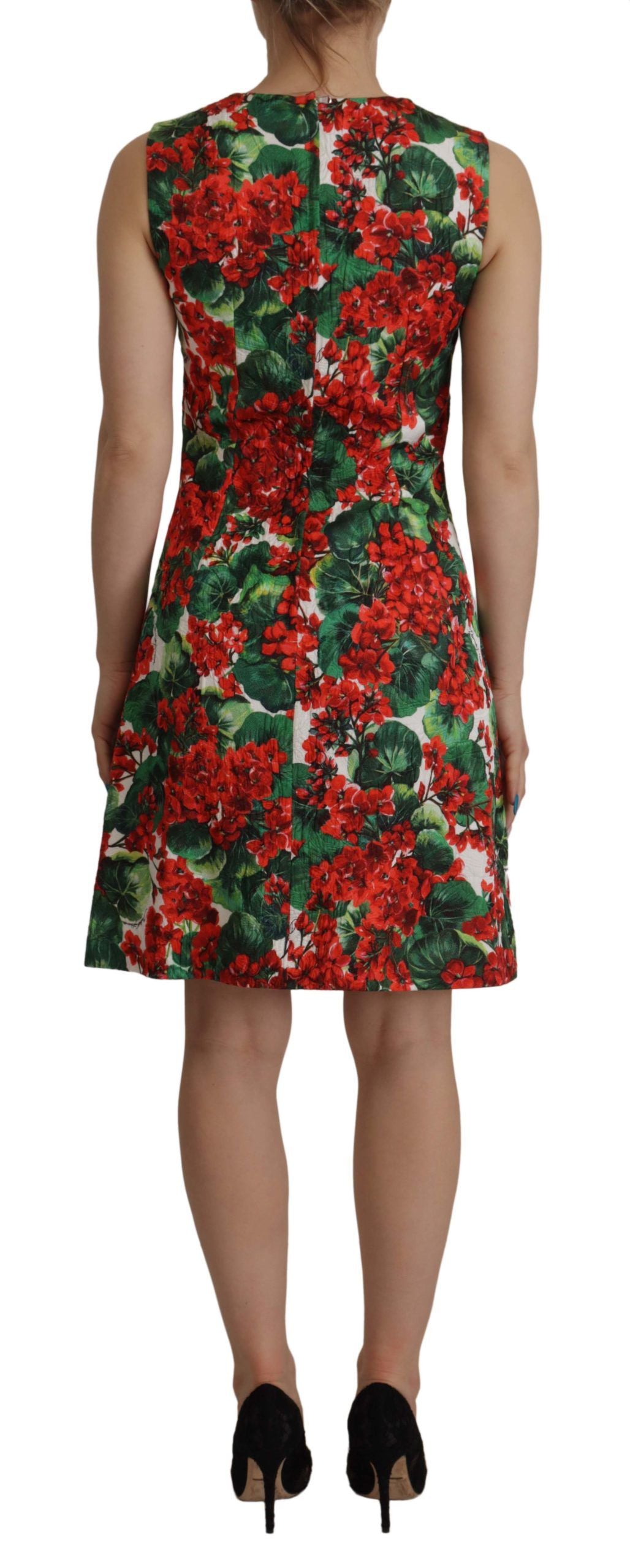 Dolce &amp; Gabbana Multicolor Floral A-Line Dress