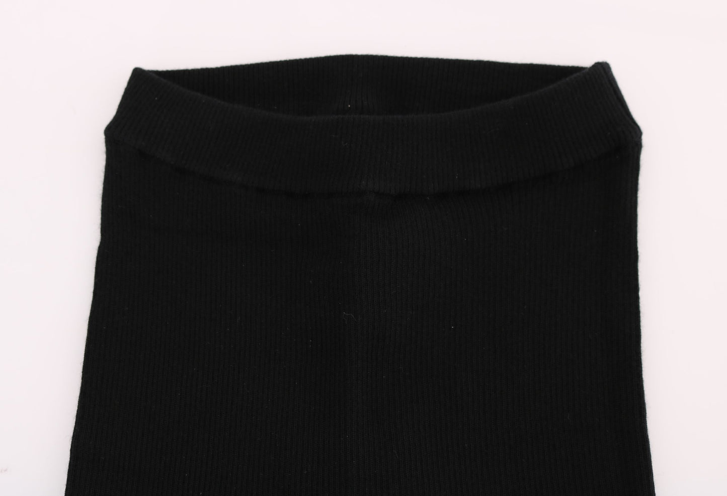 Dolce &amp; Gabbana Elegant Black Cashmere Pants