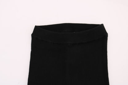 Dolce &amp; Gabbana Elegant Black Cashmere Pants