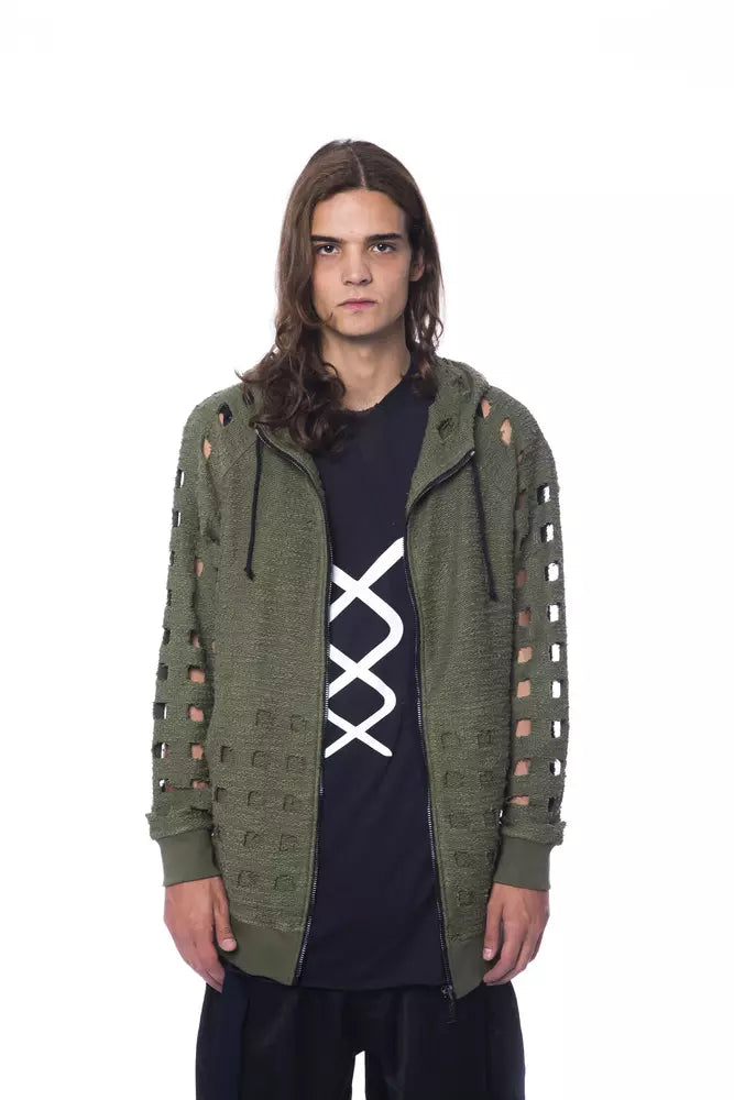 Nicolo Tonetto Army Cotton Men Sweater