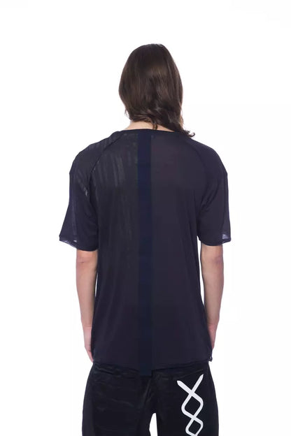 Nicolo Tonetto Blue Cotton Men T-Shirt