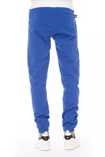 Baldinini Trend Elegant Fleece Sport Pants - Lace-Up &amp; Logo Detail