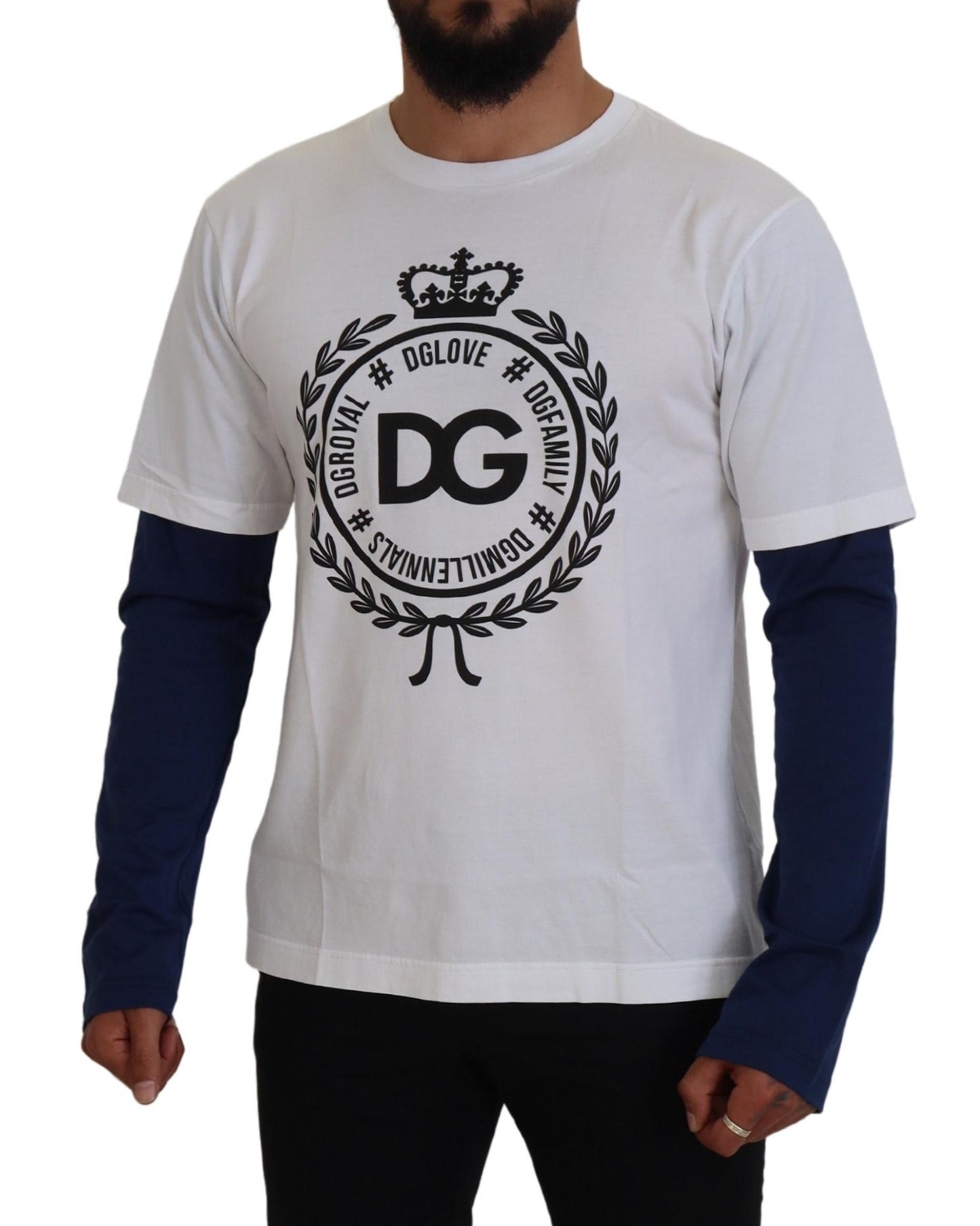 Dolce &amp; Gabbana Elegant Crew-Neck Pullover Sweater