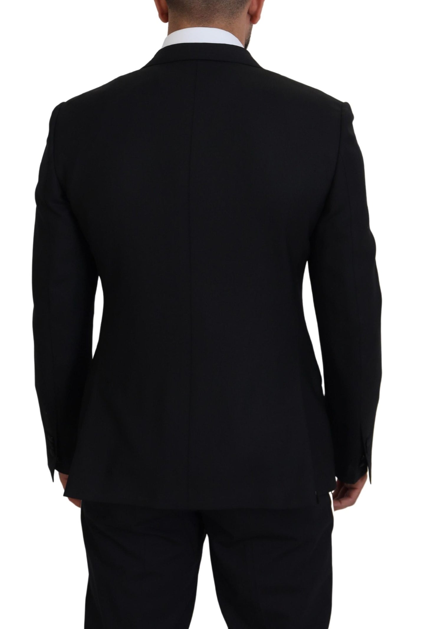 Dolce &amp; Gabbana Elegant Single-Breasted Wool Blend Blazer