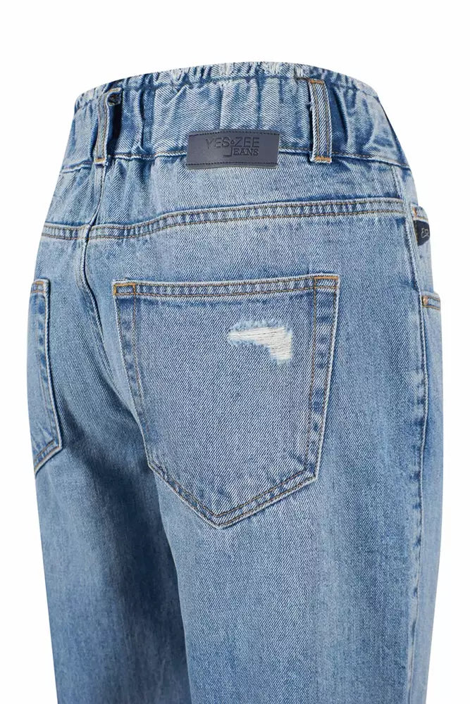 Yes Zee Blue Cotton Women's Jean