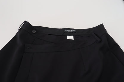 Dolce &amp; Gabbana Elegant High Waist A-Line Mini Skirt