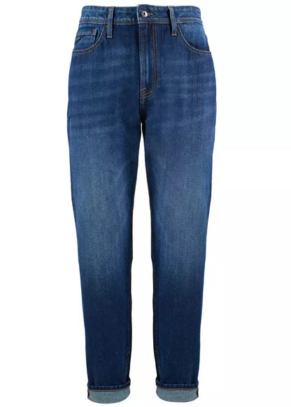 Yes Zee Blue Cotton Mens Jeans