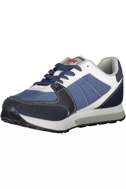 Carrera Blue Eco Leather Men Sneaker