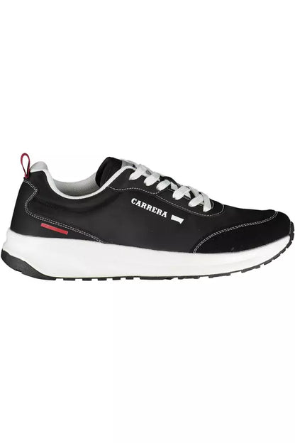 Carrera Black Eco Leather Men Sneaker