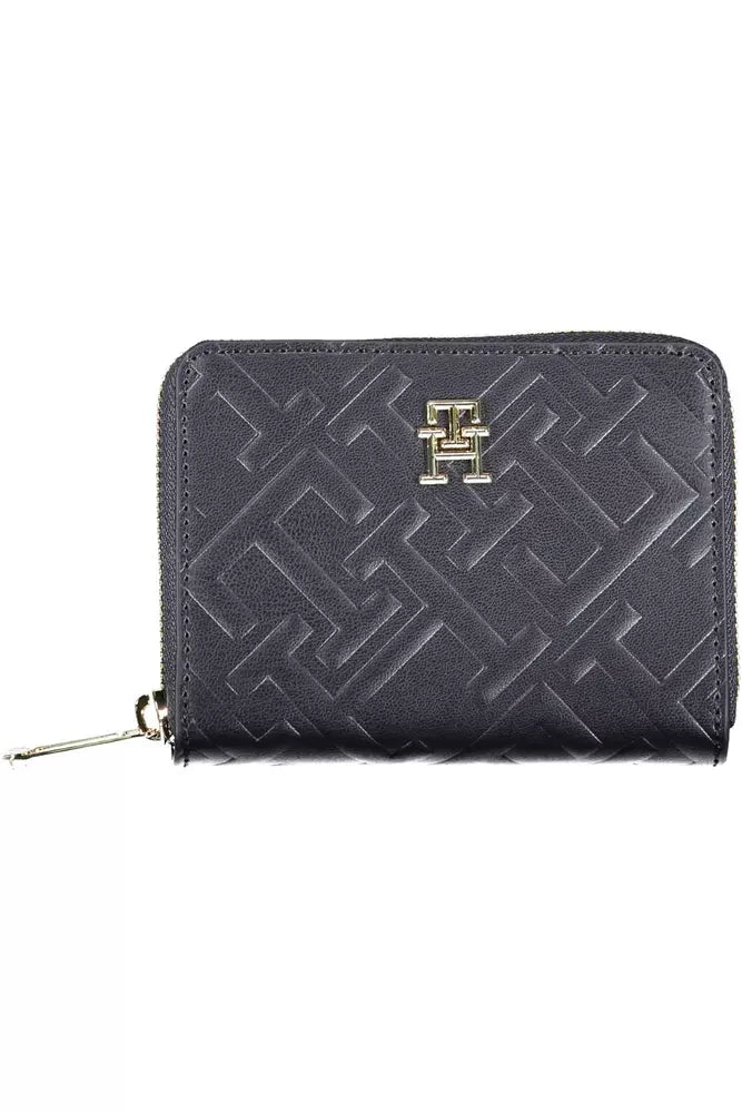 Tommy Hilfiger Blue Polyethylene Women Wallet