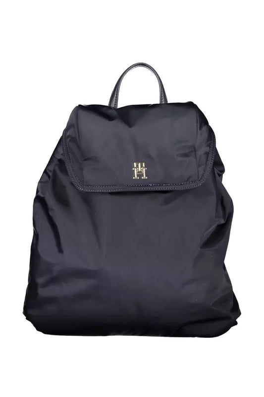 Tommy Hilfiger Blue Polyester Women Backpack