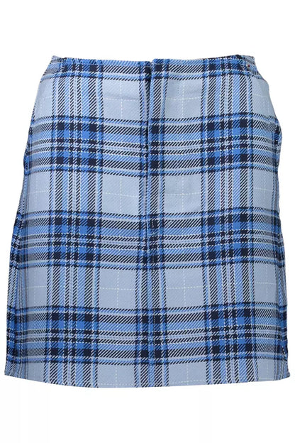 Tommy Hilfiger Light Blue Cotton Women Skirt