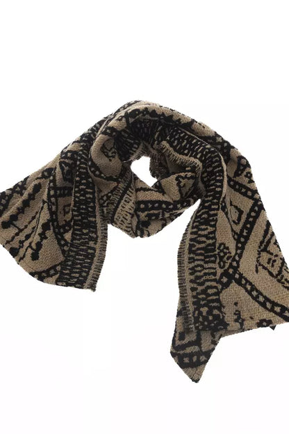 Alpha Studio Scandinavian Jacquard Double-Faced Stole