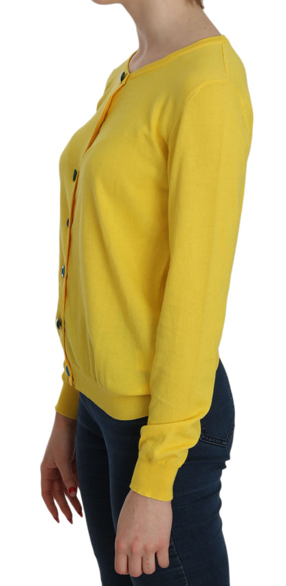 Jucca Radiant Yellow Cotton Sweater