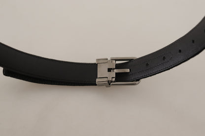 Dolce &amp; Gabbana Elegant Velvet Designer Belt