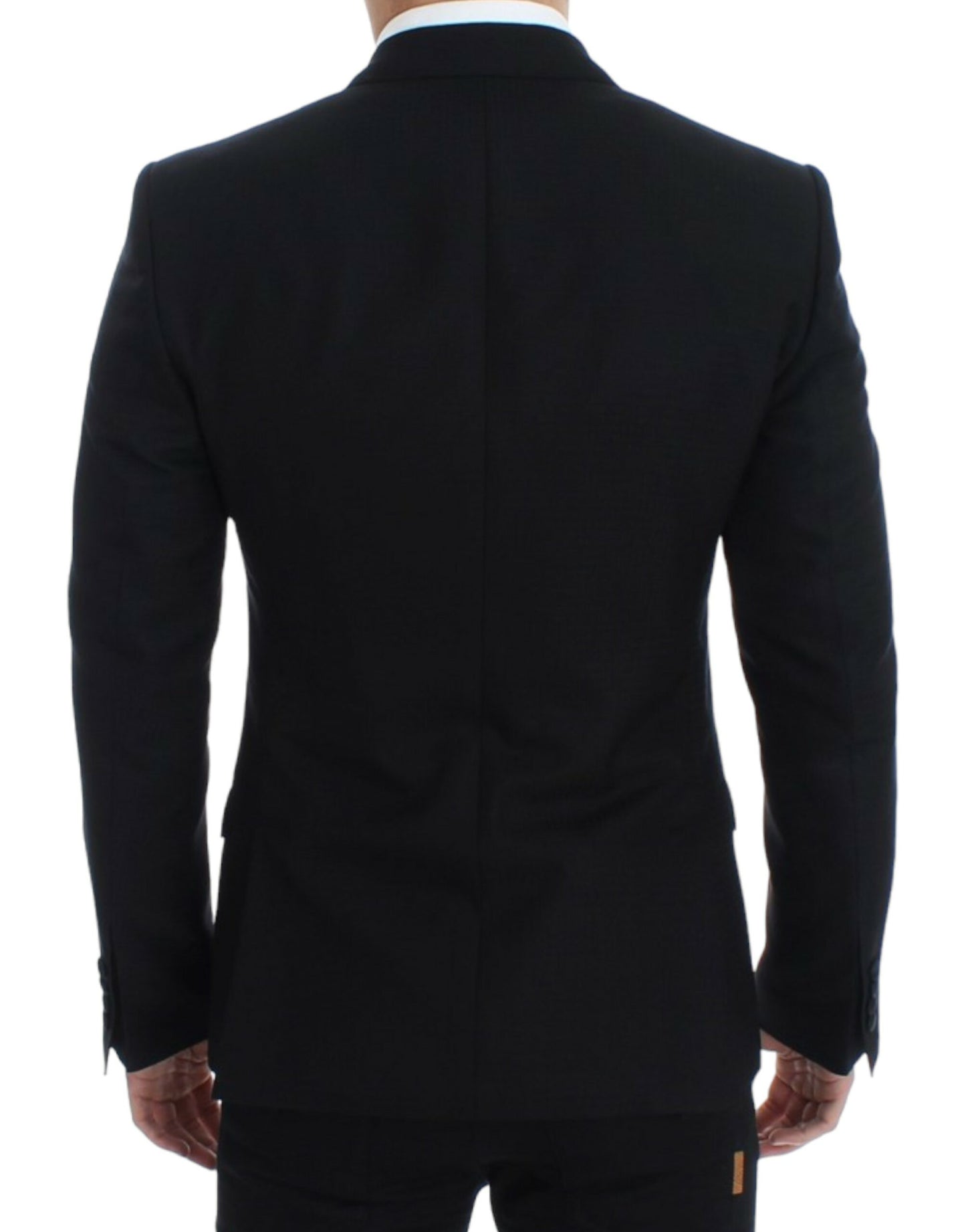 Dolce &amp; Gabbana Black wool silk SICILIA blazer