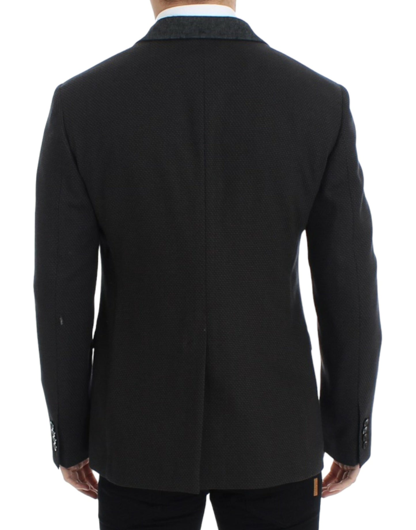 Dolce &amp; Gabbana Elegant Slim Fit Double Breasted Blazer