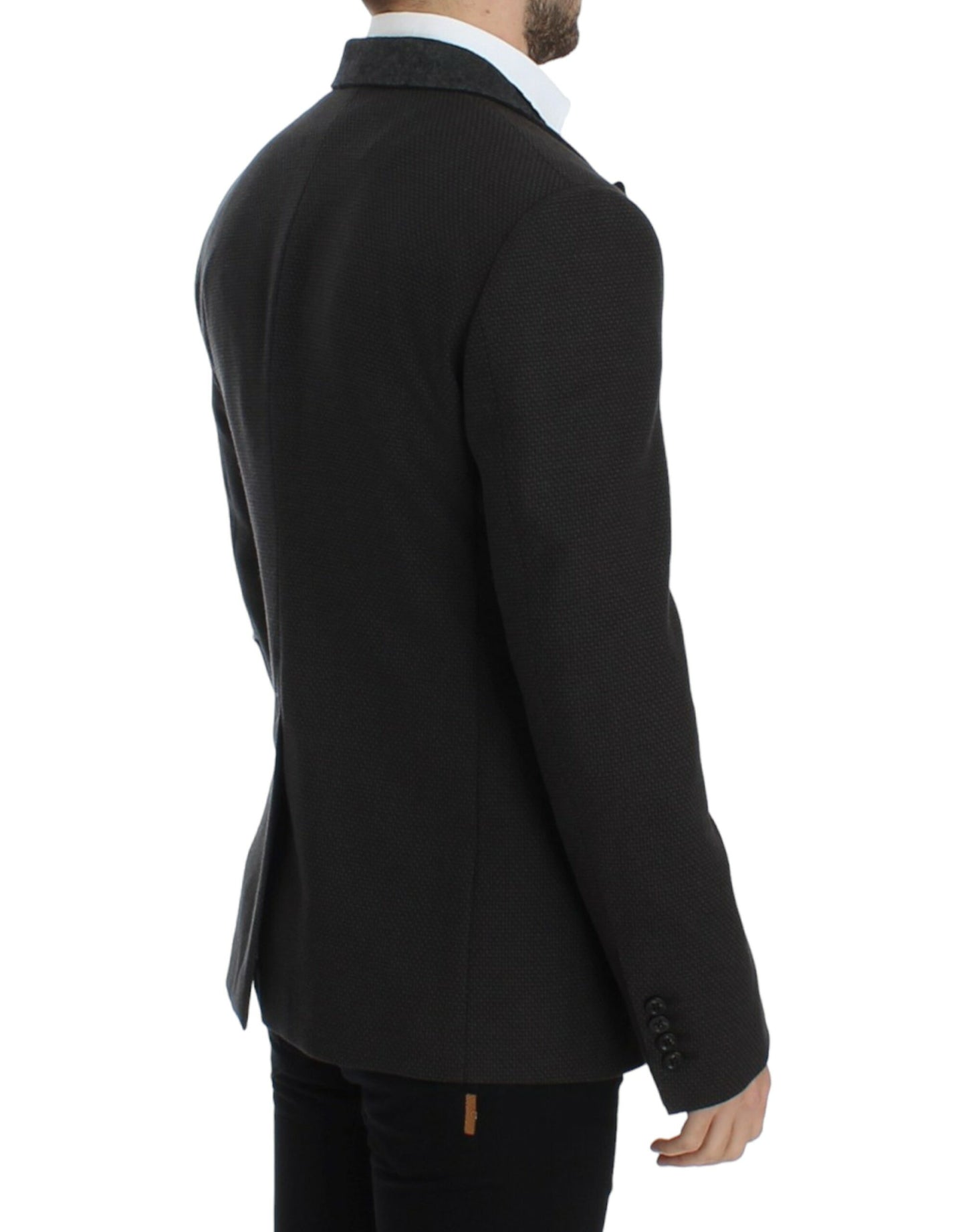 Dolce &amp; Gabbana Elegant Slim Fit Double Breasted Blazer