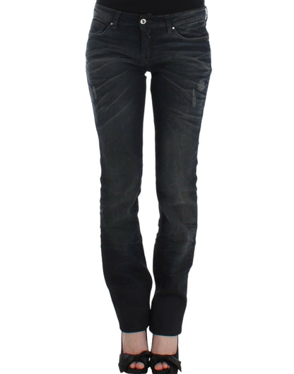 Costume National Blue skinny leg jeans