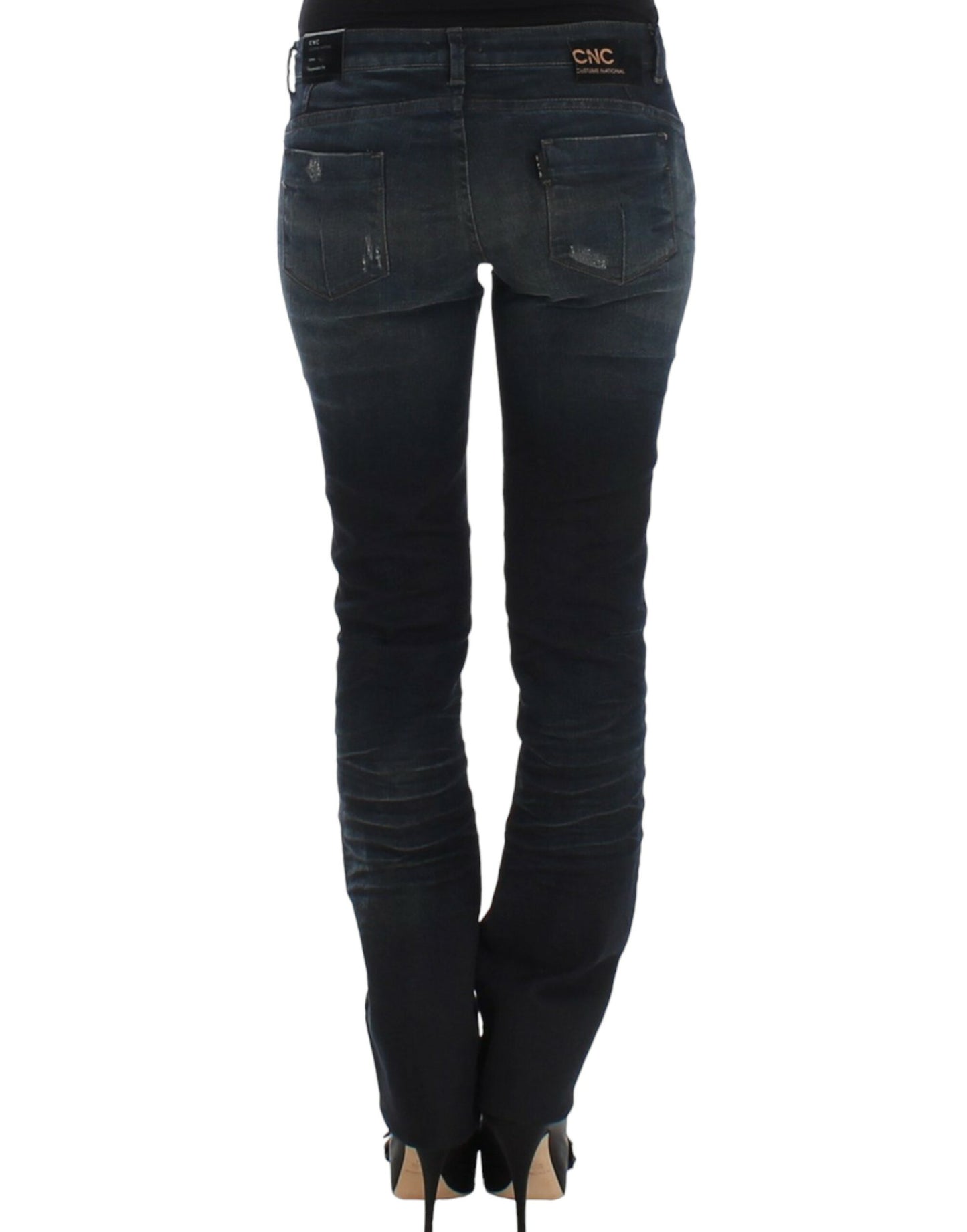 Costume National Blue skinny leg jeans