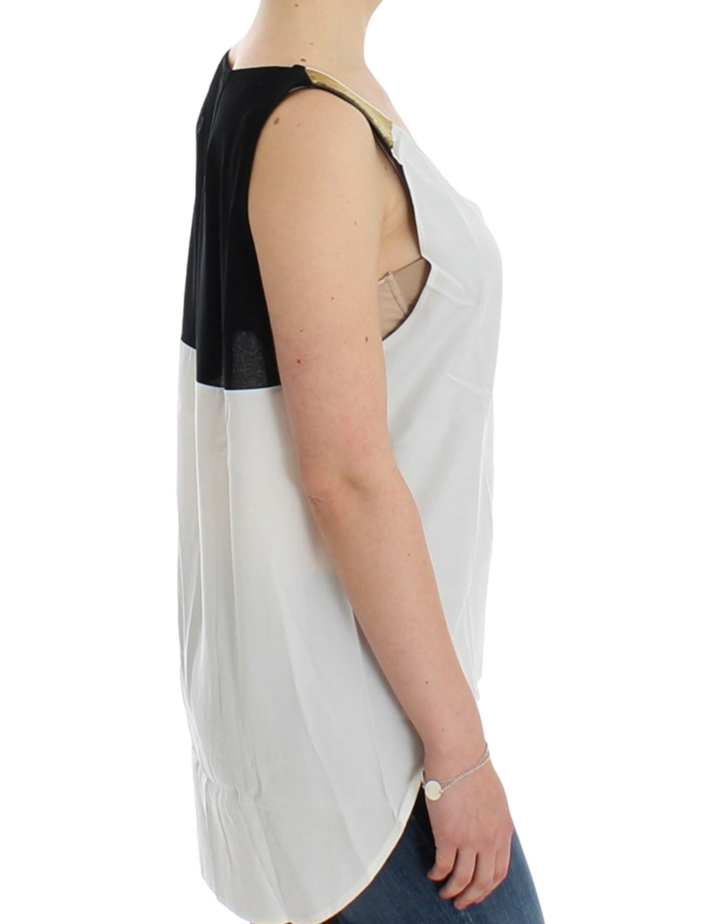 National Costume White sleeveless top