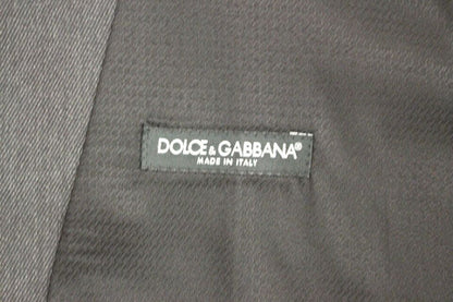 Dolce &amp; Gabbana Gray Wool Formal Dress Vest Weste Waistcoat