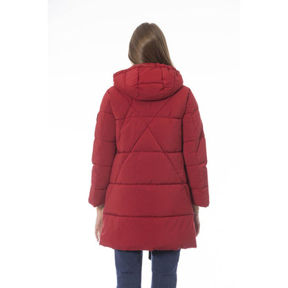 Baldinini Trend Red Polyester Women Jacket