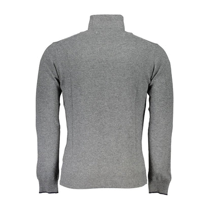 North Sails Gray Polyamide Men Sweater