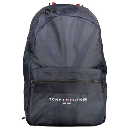 Tommy Hilfiger Blue Polyester Men Backpack