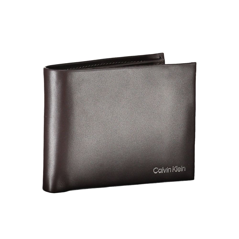 Calvin Klein Elegant Leather Dual-Compartment Wallet