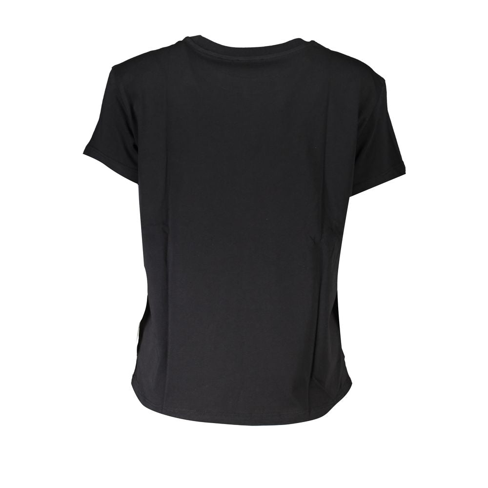 Patrizia Pepe Chic Crew Neck Organic Cotton Tee