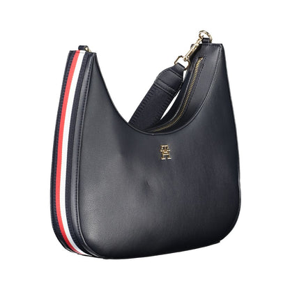 Tommy Hilfiger Blue Polyester Handbag