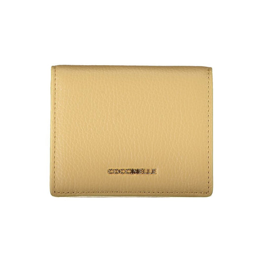 Coccinelle Beige Leather Wallet