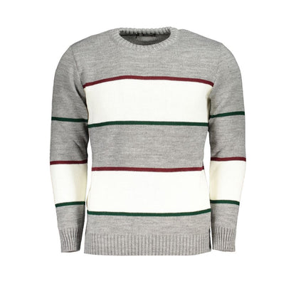 U.S. Grand Polo Gray Fabric Sweater